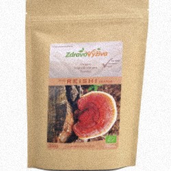 Bio Huba Reishi prášok 250g Zdravovýživa - sušená mletá huba
