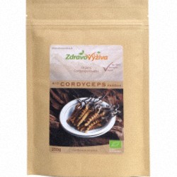Bio Huba Cordyceps prášok 250g Zdravovýživa - sušené mleté mycélium
