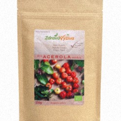Bio Acerola prášok 250g Zdravovýživa - z mrazom sušených plodov, prírodný vitamín C
