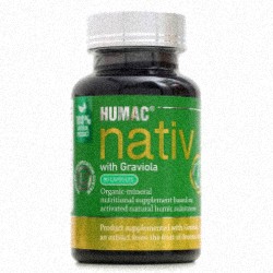HUMAC Nativ s peruánskou Graviolou 90 kapsúl - humínové kyseliny