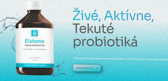 Elsiome tekuté probiotiká